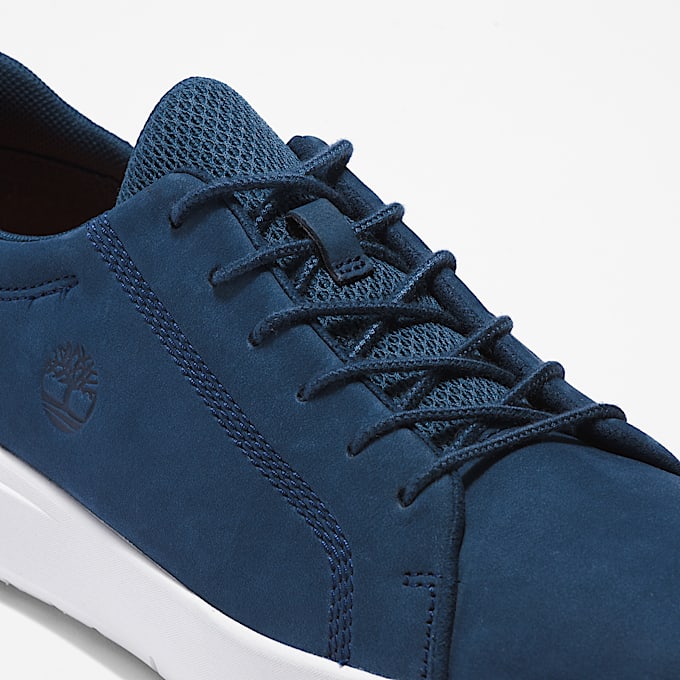 Basket basse à lacets Seneca Bay pour homme en bleu foncé