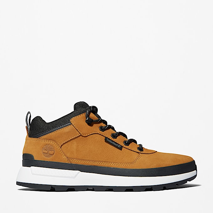 Field Trekker Low Lace-Up Trainer for Men in Yellow - 1