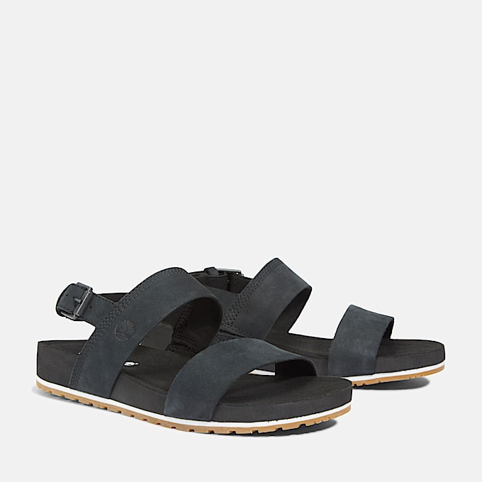 Malibu Waves Sandale mit Fersenriemen für Damen in Schwarz