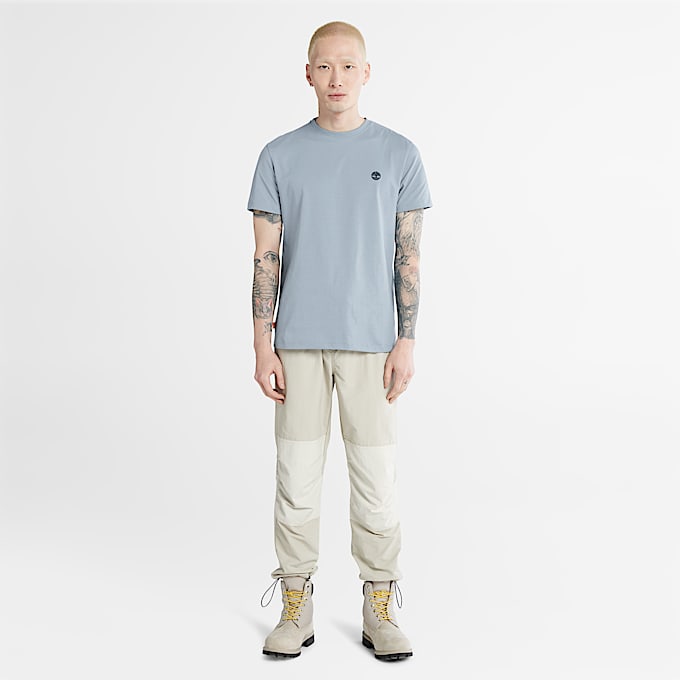 T-shirt Dunstan River da Uomo in blu chiaro