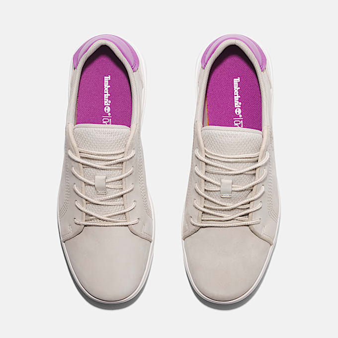 Seneca Bay Lace-up Trainer for Junior in Beige