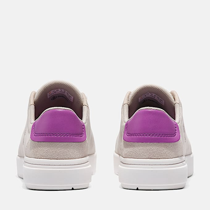 Seneca Bay Lace-up Trainer for Junior in Beige