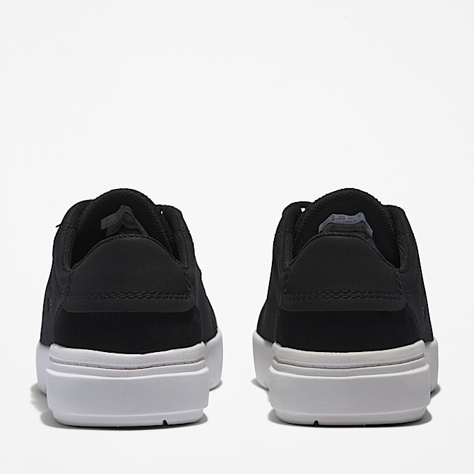 Basket mi-haute à lacets Seneca Bay pour enfant en noir