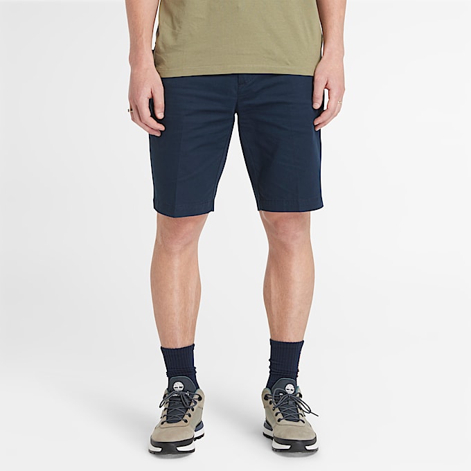 Claremont Chinoshorts aus Twill für Herren in Dunkelblau - 1