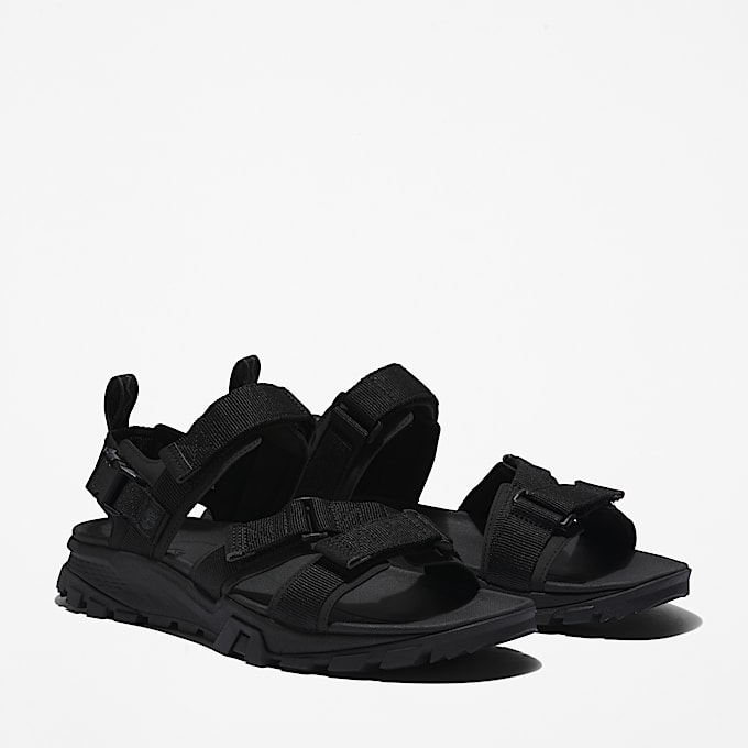 Garrison Trail Sandalen mit Fersenriemen für Herren in Schwarz