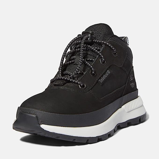 Field Trekker Bungee Sneaker für Jugendliche in Schwarz