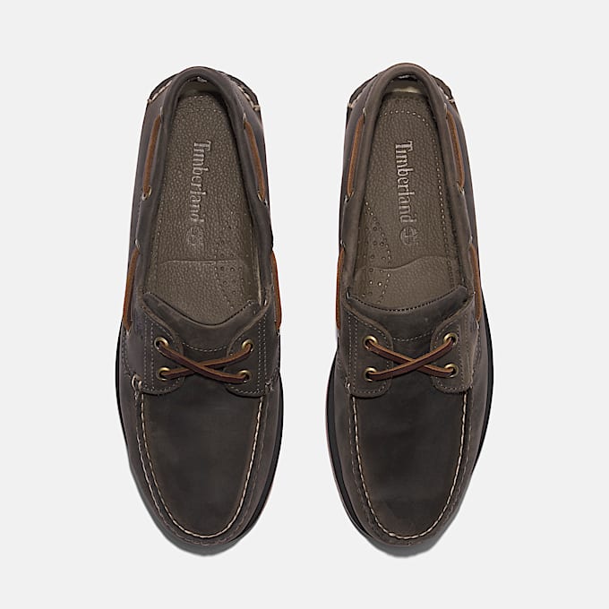 Classic Boat Shoe for Men in Grey
