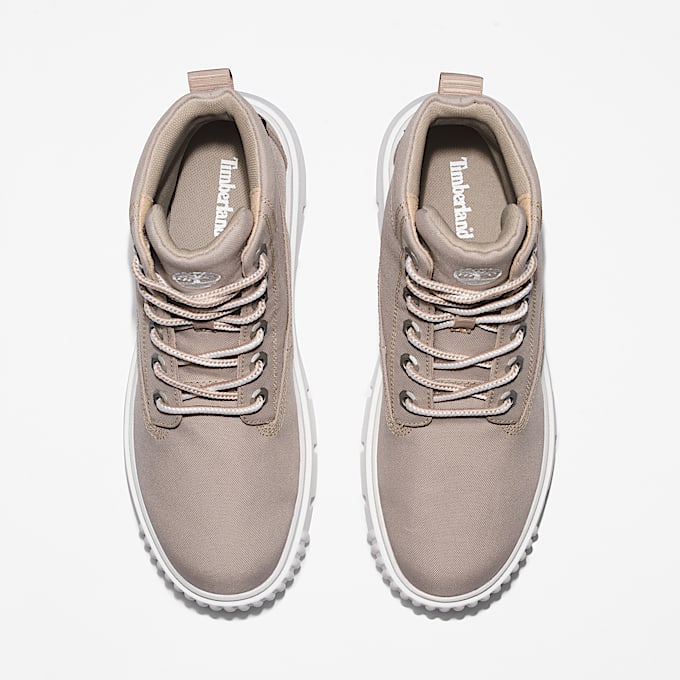 Stivale Stringato Greyfield Mid da Donna in beige