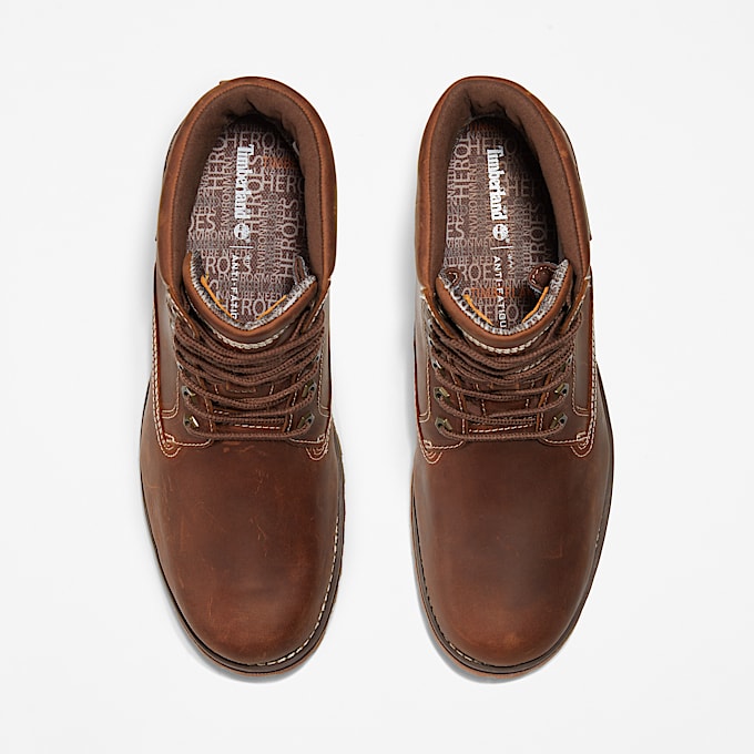 Stivale Impermeabile Rugged da Uomo in marrone chiaro
