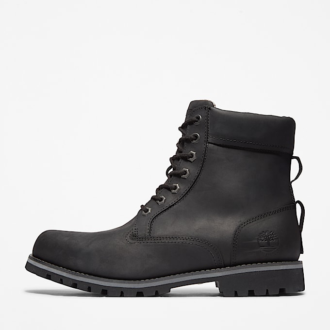 Stivale Impermeabile Rugged da Uomo in colore nero