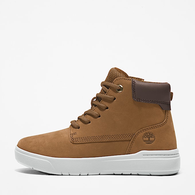 Basket mi-haute Seneca Bay pour enfant en jaune