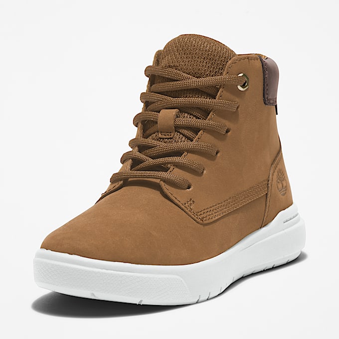 Basket mi-haute Seneca Bay pour enfant en jaune