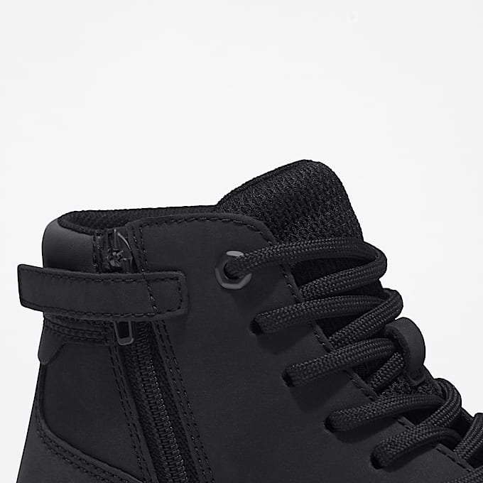Basket mi-haute Seneca Bay pour enfant en noir