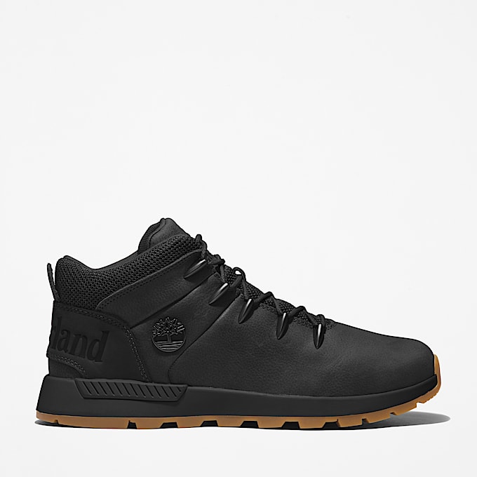 Halbhoher Sprint Trekker Sneaker für Herren in Schwarz - 1