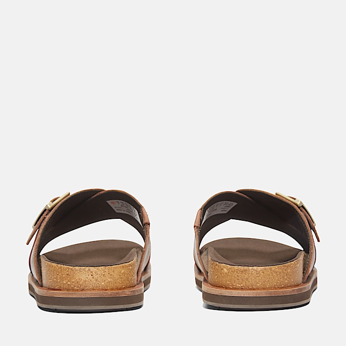 Amalfi Vibes Slipper voor heren in bruin