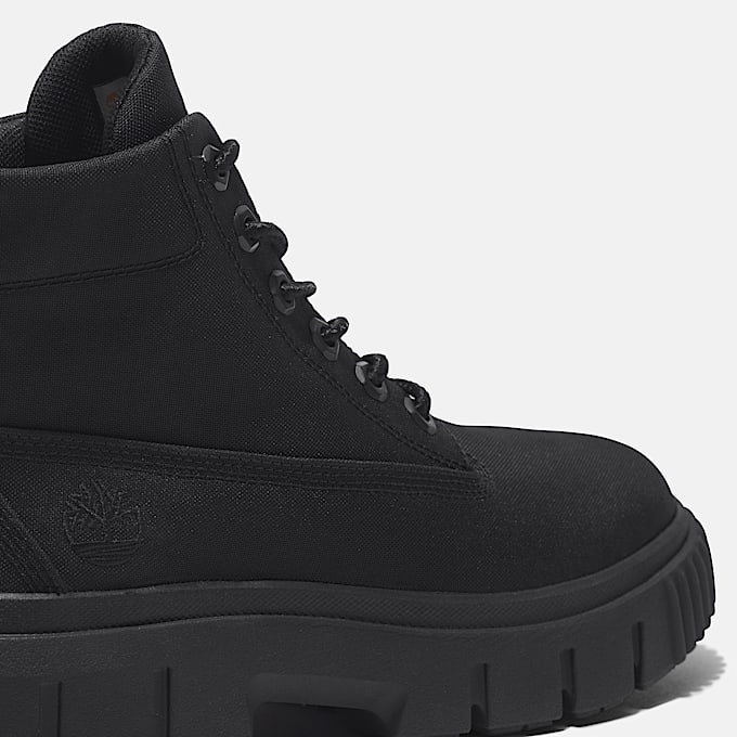 Stivale Stringato Greyfield Mid da Donna in colore nero