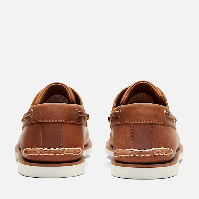 Classic Boat Shoe for Men in Light Brown