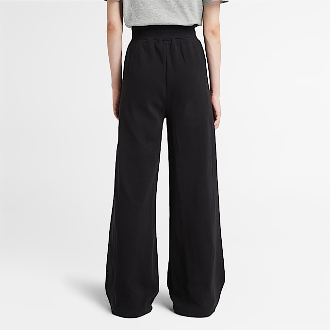 Lush Palazzo Trousers for Women in Black