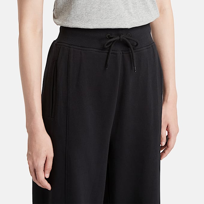 Lush Palazzo Trousers for Women in Black