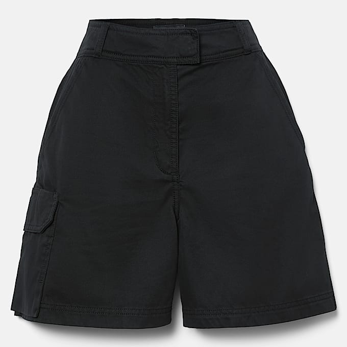 Short cargo utilitaire Brookline pour femme en noir