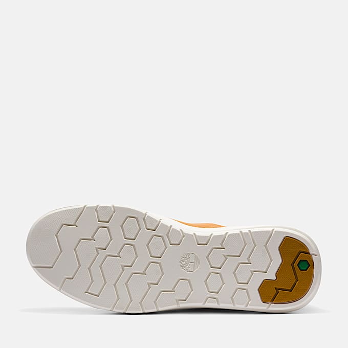 Seneca Bay Low Lace Up Trainer for Men in Yellow