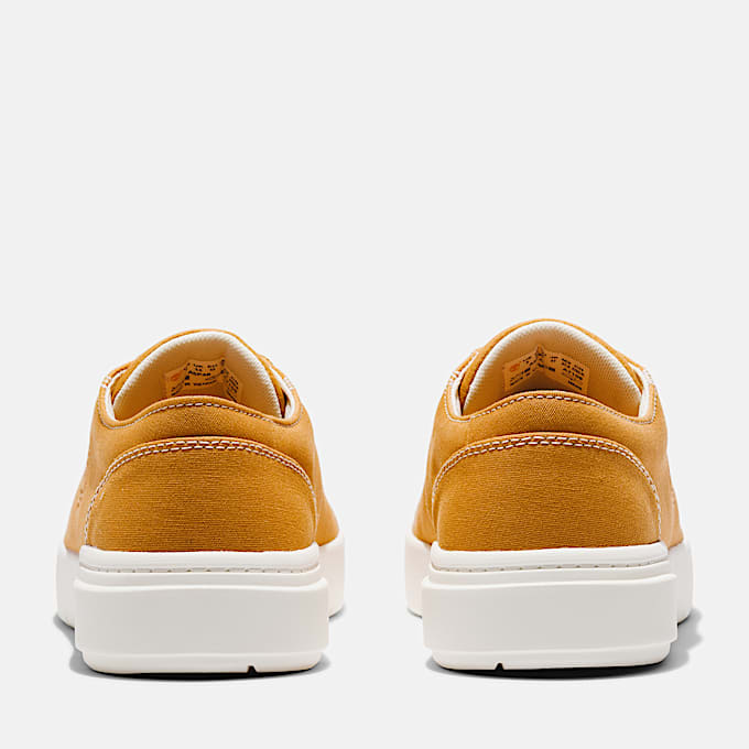 Seneca Bay Low Lace Up Trainer for Men in Yellow
