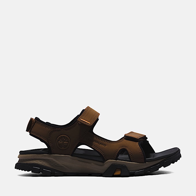 Lincoln Peak Backstrap Sandal for Men in Brown - 1