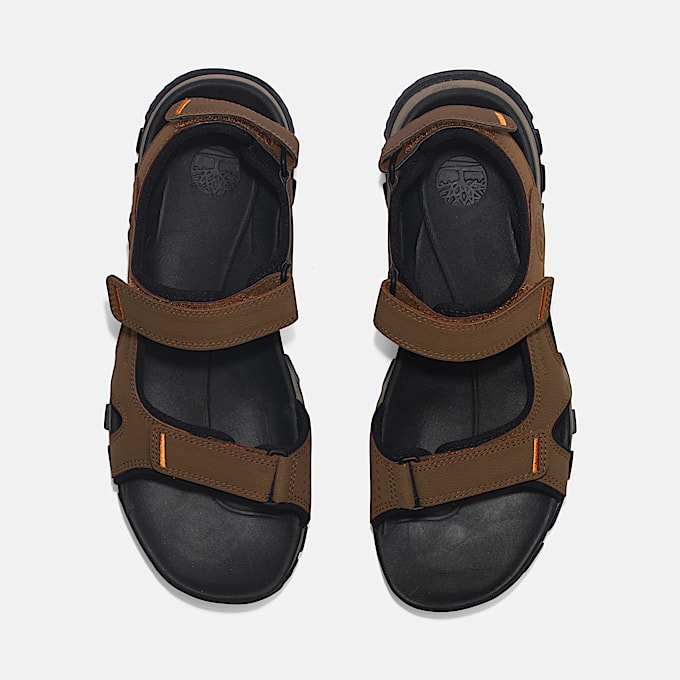 Lincoln Peak Backstrap Sandal for Men in Brown