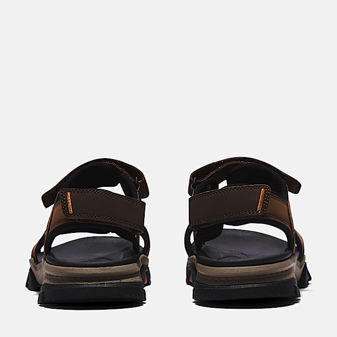 Sandalias con tira trasera Lincoln Peak para hombre en marrón