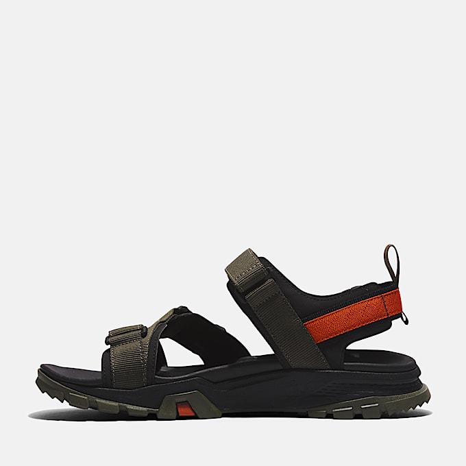 Sandalias con tira trasera Garrison Trail para hombre en verde