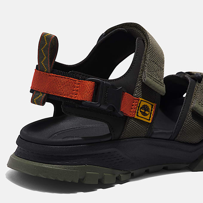 Sandalias con tira trasera Garrison Trail para hombre en verde