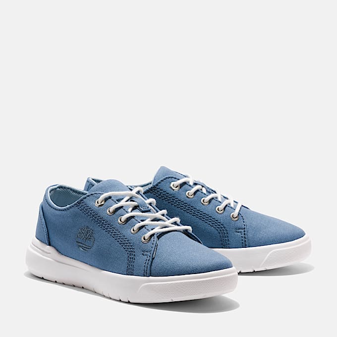 Seneca Bay Lage Vetersneaker voor kids in blauw
