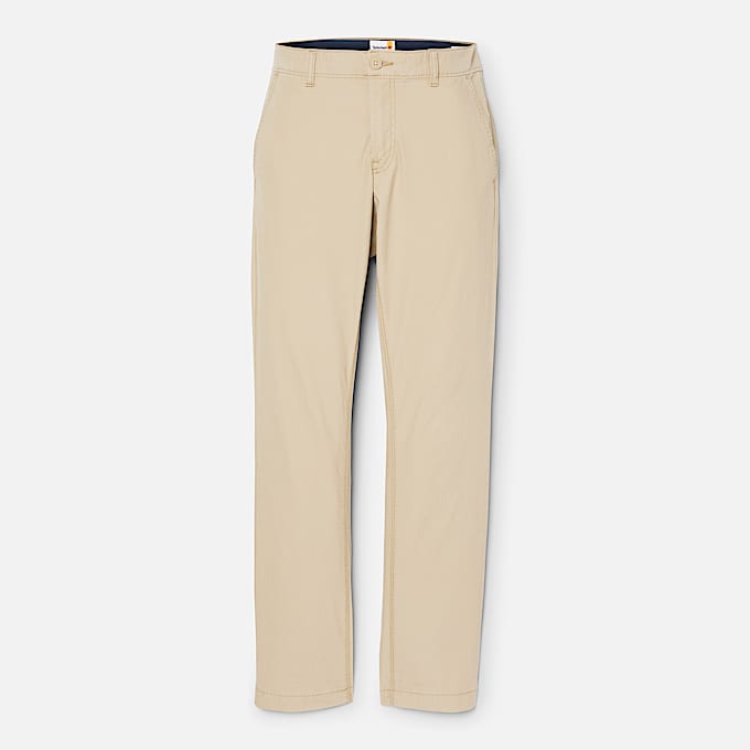 Claremont Chinohose aus Popeline für Herren in Beige