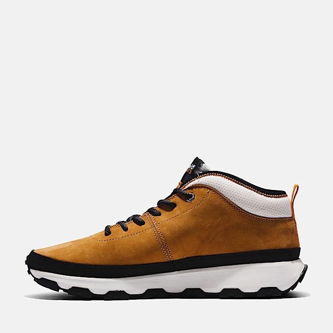 Winsor Trail Mid Trainer for Men in Yellow