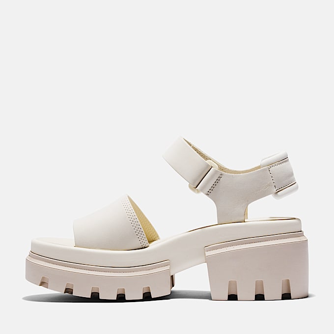 Everleigh Sandale mit Fersenriemen für Damen in Weiß
