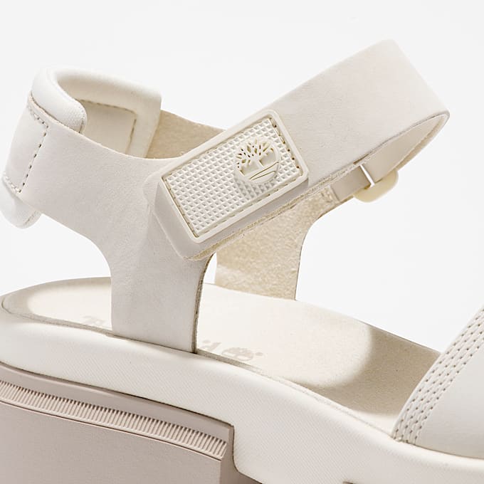 Everleigh Sandale mit Fersenriemen für Damen in Weiß