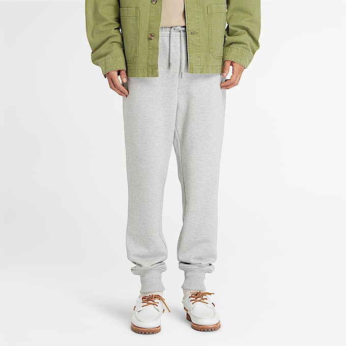 Exeter River Loopback Joggers for Men in Grey - 1