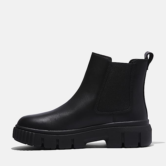 Greyfield Mid Lace-Up Boot for Women in Black