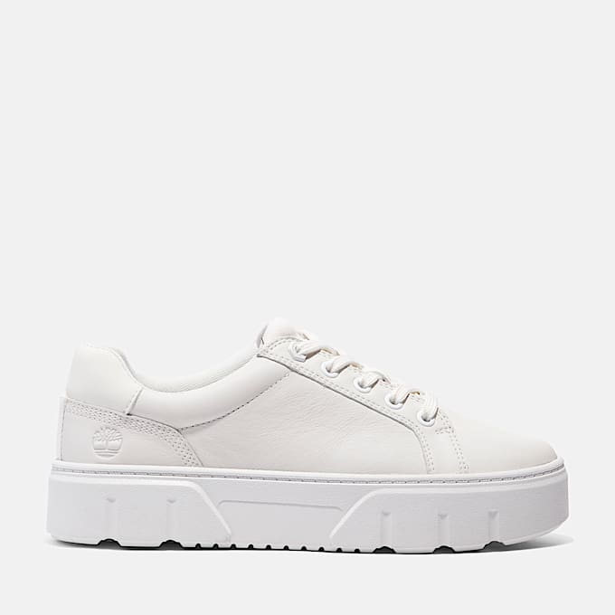 Baskets basses à lacets Laurel Court pour femme en blanc - 1