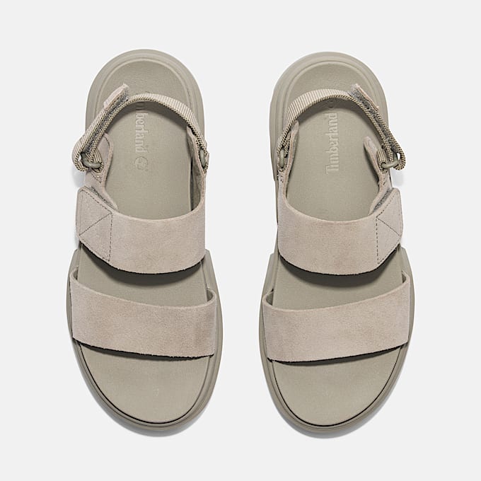 Greyfield Backstrap Sandal for Women in Grey