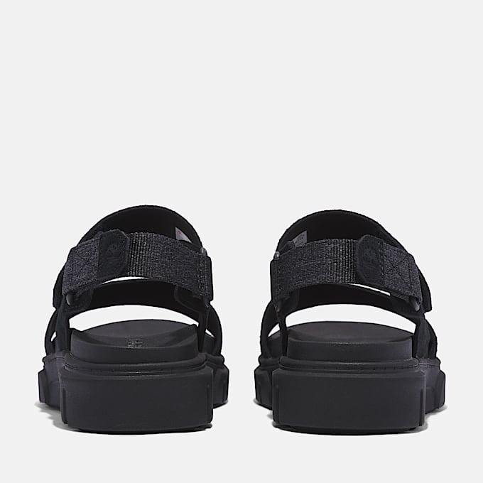 Greyfield Backstrap Sandal for Women in Black
