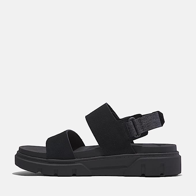 Greyfield Backstrap Sandal for Women in Black