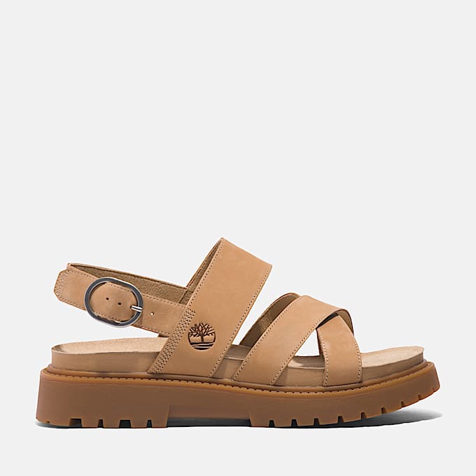 Clairemont Way Backstrap Sandal for Women in Beige - 1