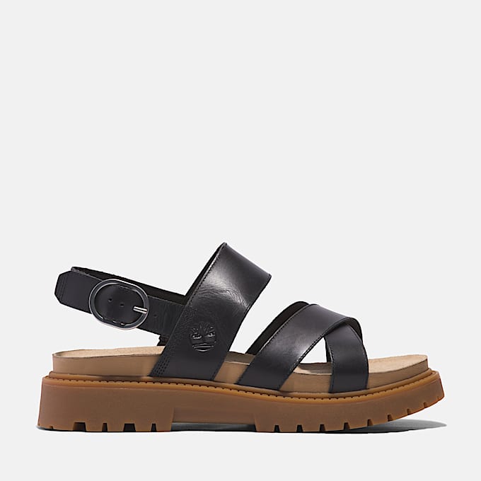 Clairemont Way Backstrap Sandal for Women in Black - 1