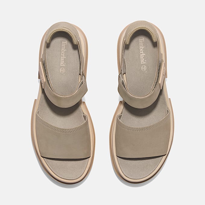 Sandalias con tira en el talón Everleigh para mujer en beis