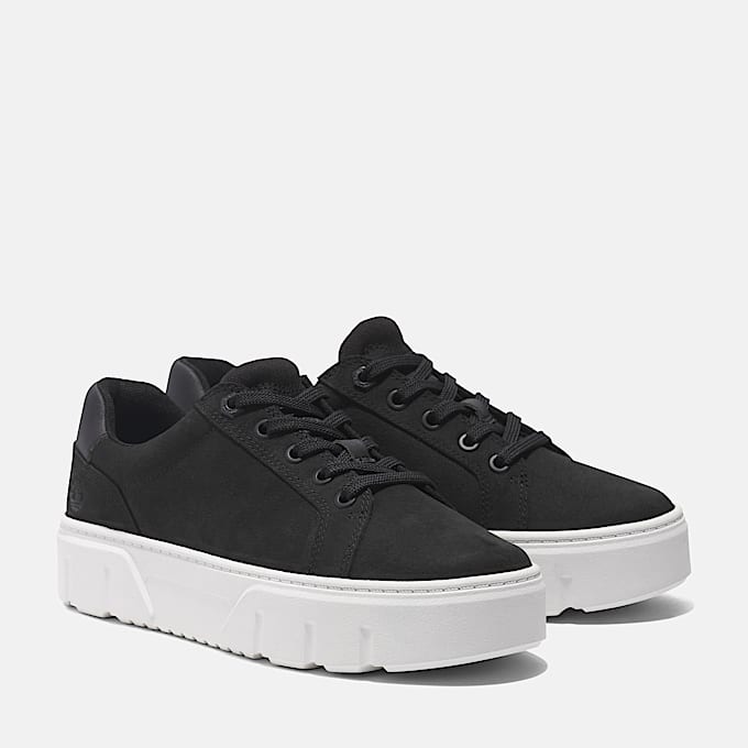 Laurel Court Low-Top-Sneaker zum Schnüren für Damen in Schwarz
