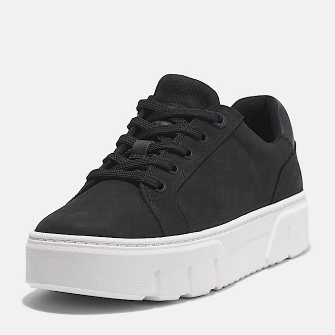 Laurel Court Low-Top-Sneaker zum Schnüren für Damen in Schwarz