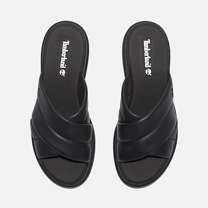 London Vibe Slide Sandal for Women in Black