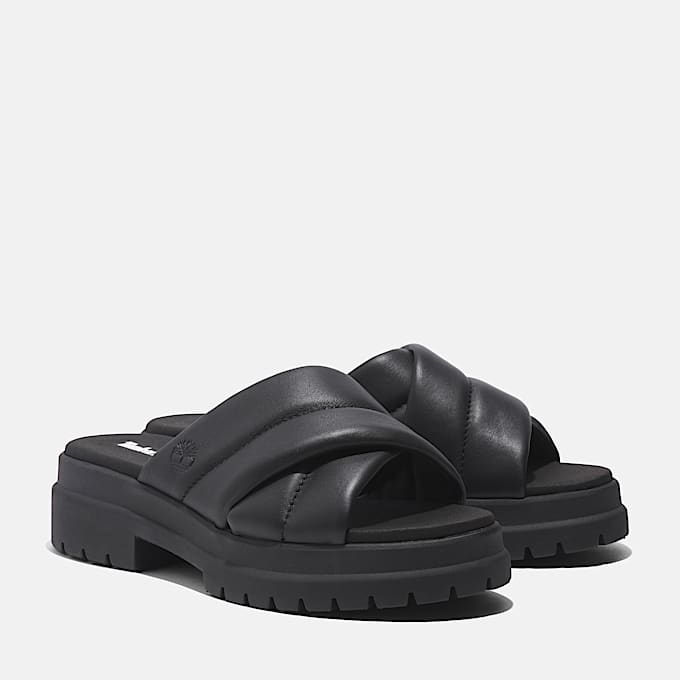 London Vibe Slide Sandal for Women in Black