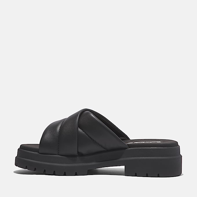 London Vibe Slide Sandal for Women in Black